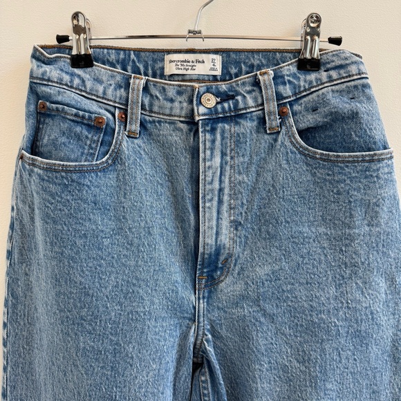 Abercrombie & Fitch Blue Women's Jeans - Picture 3 of 7